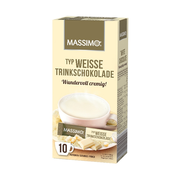 Massimo | Witte Drinkchocolade | 16 x 250 gram