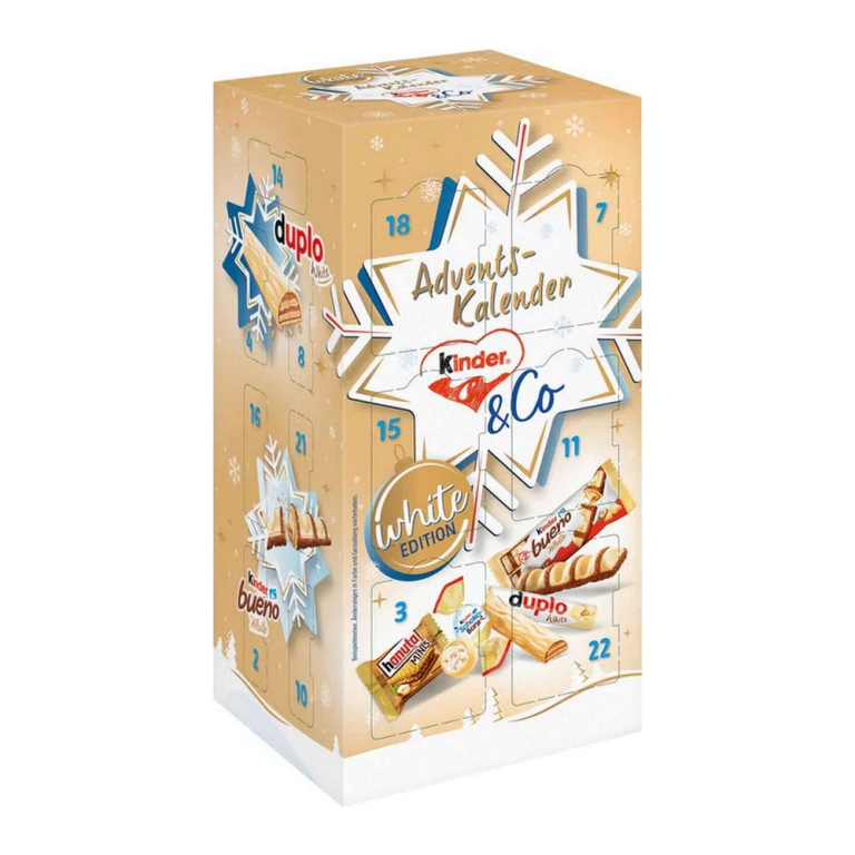 Kinder & Co | White Adventskalender | 263 gram
