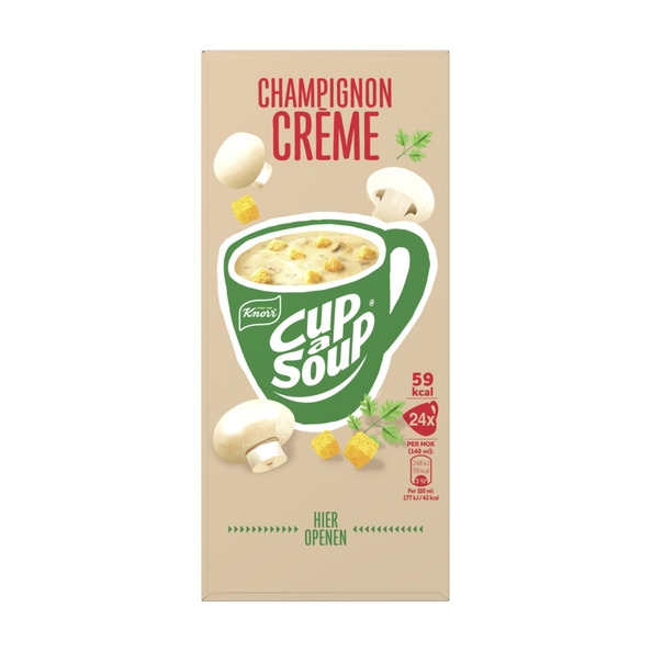 Knorr - Cup-A-Soup Champignon - 24 x 140 ml
