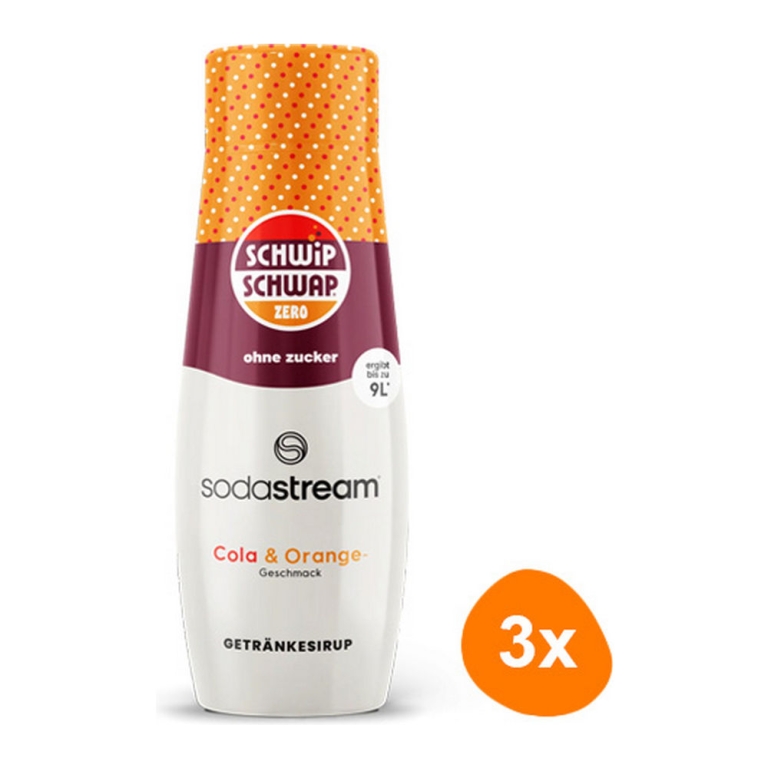 SodaStream - Schwip Schwap Suikervrij Siroop - 3x 440ml