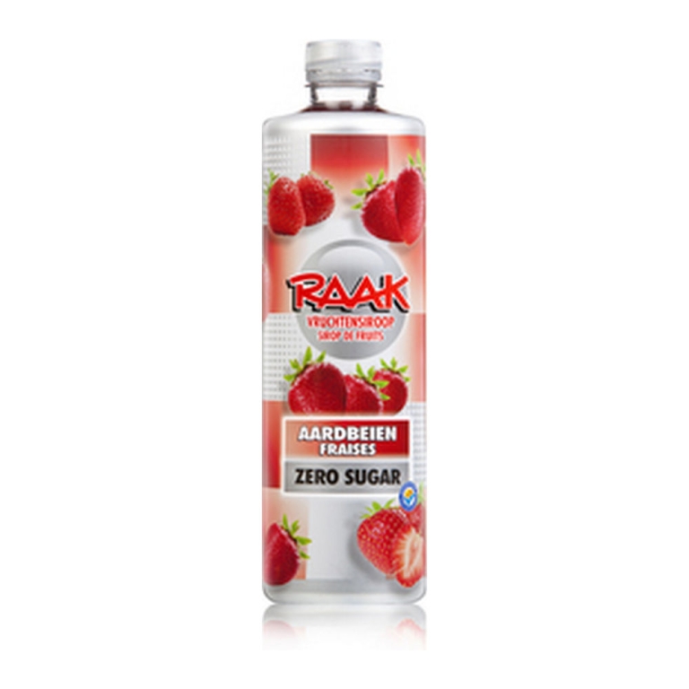 Raak - Vruchtensiroop - Aardbei - Zero - 6 x 750 ml