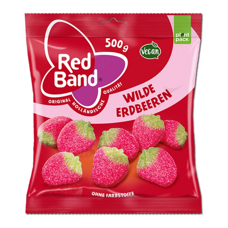 Red Band - Wilde Erdbeeren - 8x 500g