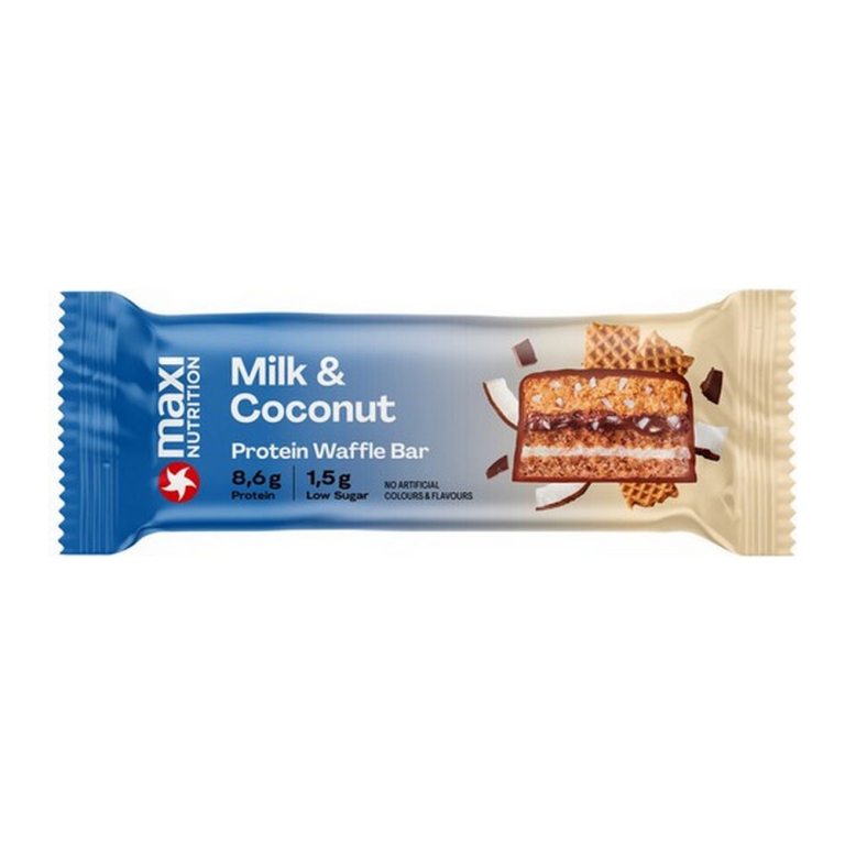 Maxi Nutrition - Waffle Bar Milk Coconut - 12x 40g