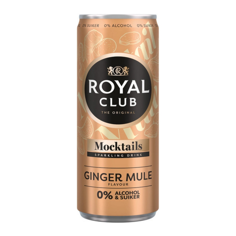 Royal Club - Ginger Mule 0% Blik - 12x 25cl