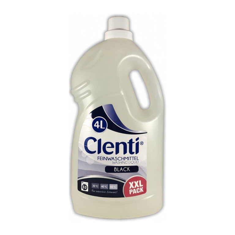 Clenti - Fijnwasmiddel Zwart - 4x 4ltr