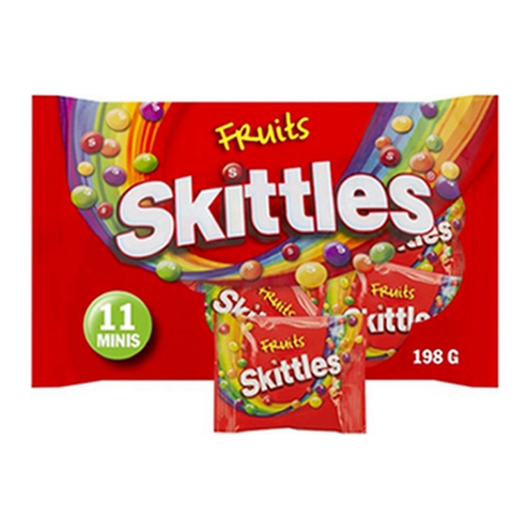 Skittles - Fruits Uitdeelzak - 12x 11x 18g