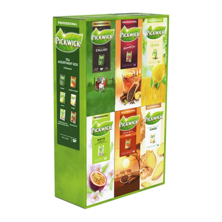 Pickwick - Professional Thee Assortiment Box 6 - Per stuk