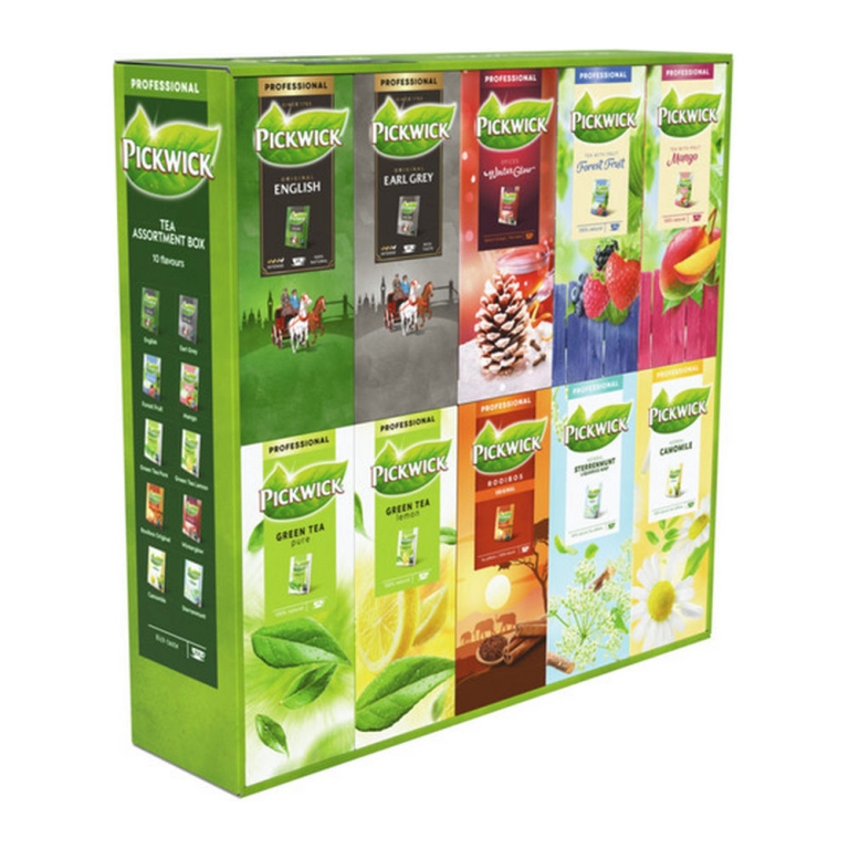 Pickwick - Professional Thee Assortiment Box 10 - Per stuk