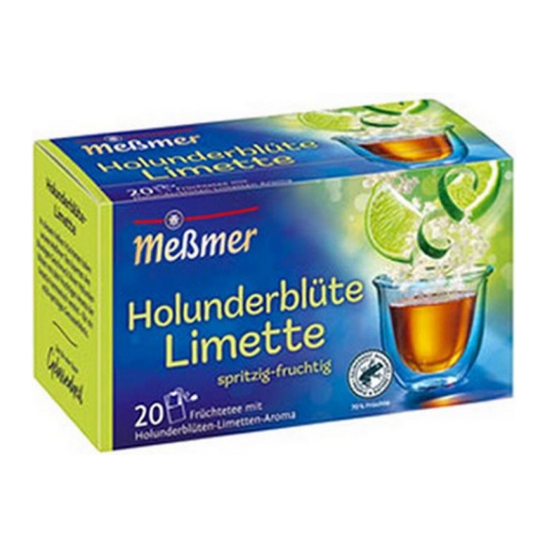 Messmer - Holunderblute Limette - 10x 20x 2,5g