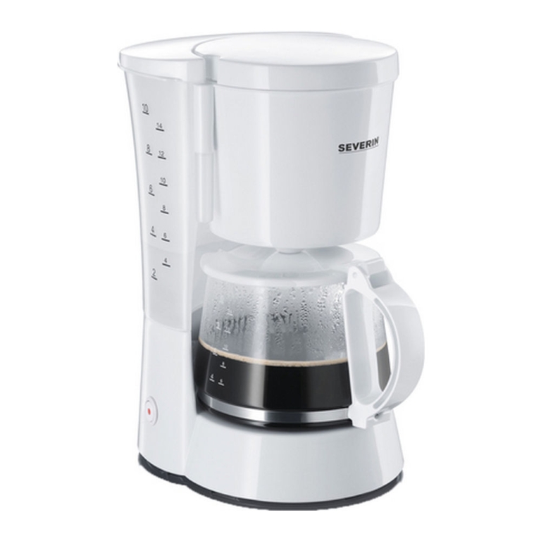 Severin - Koffiezetapparaat Wit 10 Kops - Per stuk