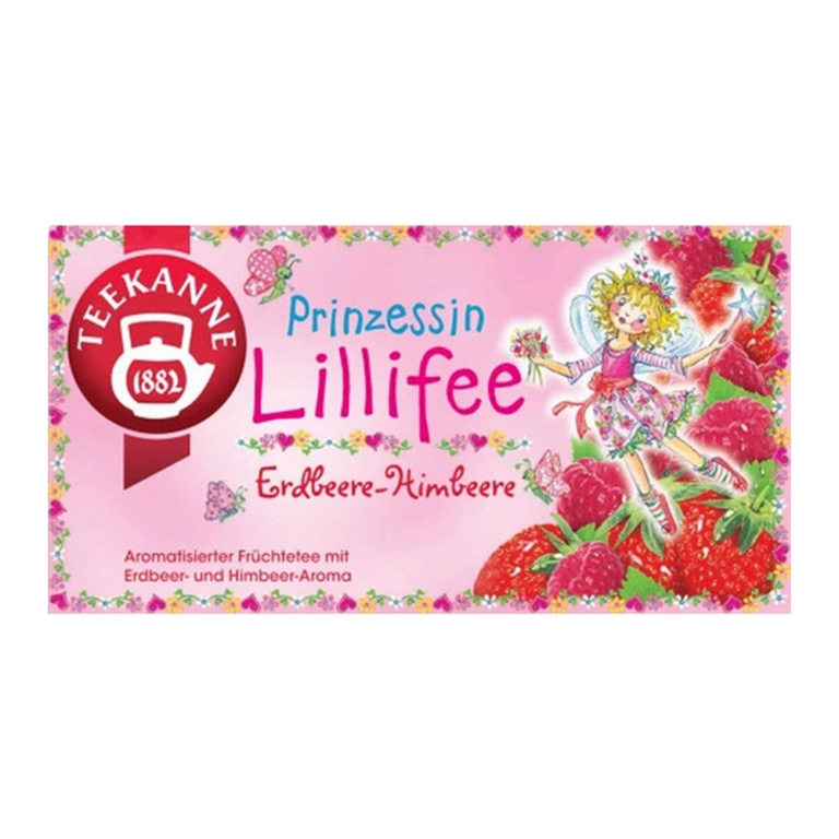 Teekanne - Prinses Lillifee Aardbei-Framboos - 20 zakjes