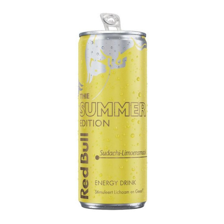 Red Bull - Summer Sudachi-limoen Blik - 24x 250ml