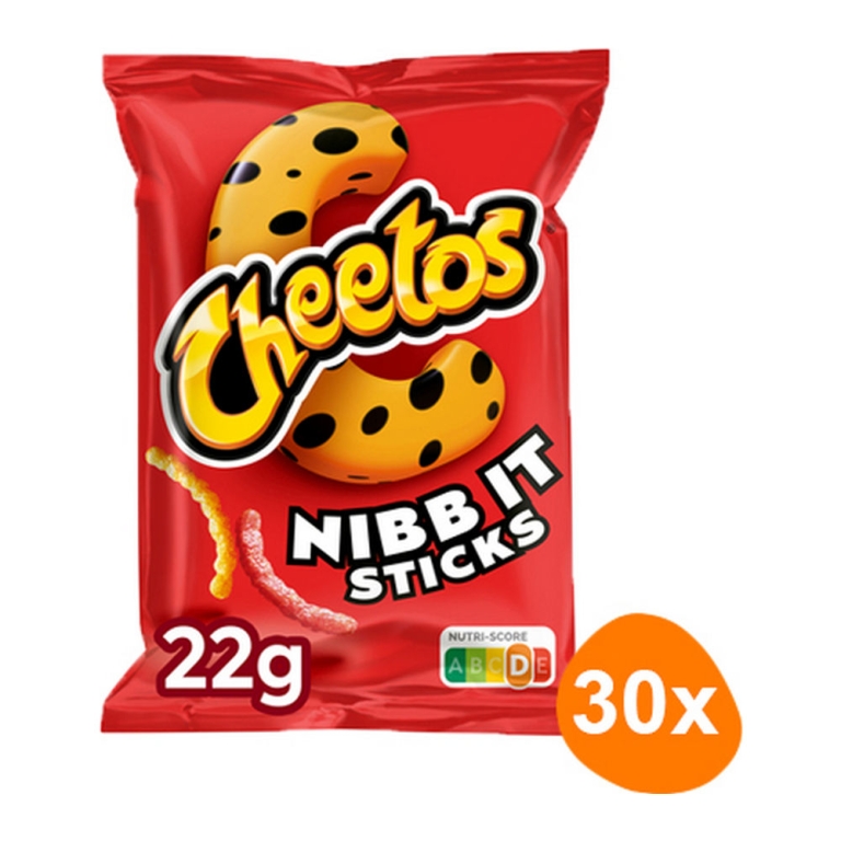 Cheetos - Nibb-it Sticks Naturel - 24 Minizakjes