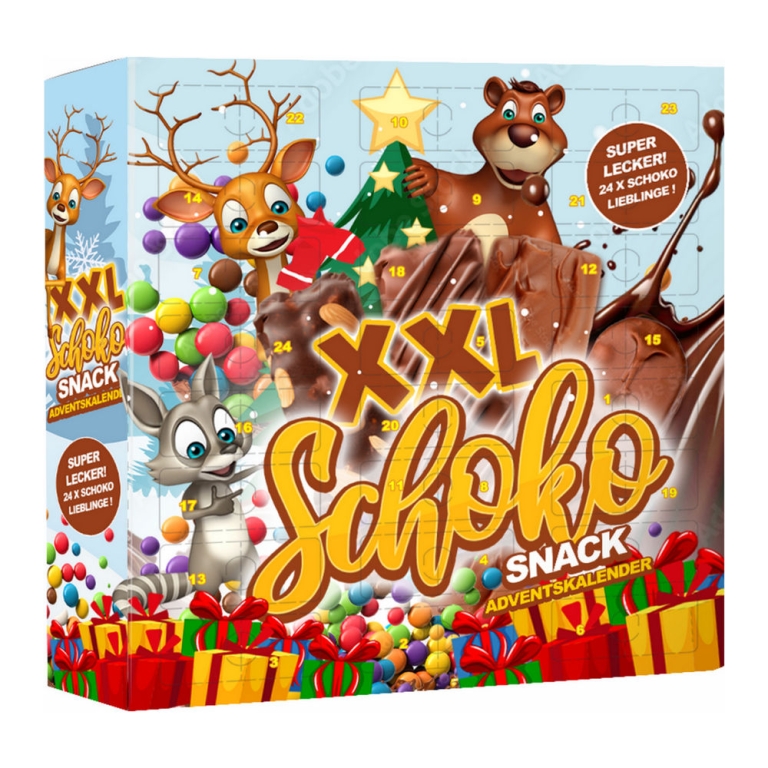 Mars - XXL Chocoladesnack Adventskalender - 838 gram