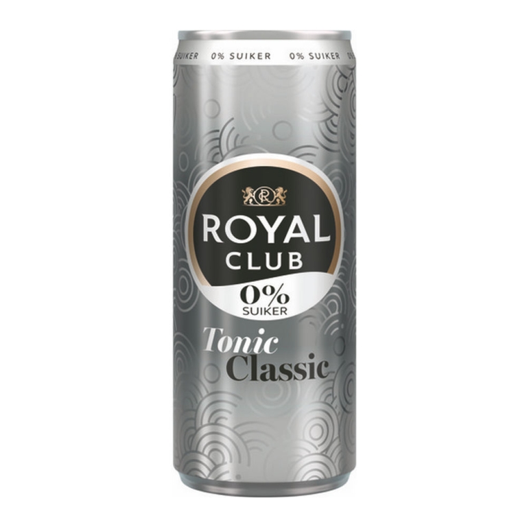 Royal Club - Tonic Classic 0% Blik - 12x 25cl