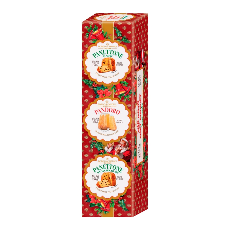 Borgo de' Medici - Panettone & Pandoro - 6 x 280 gram