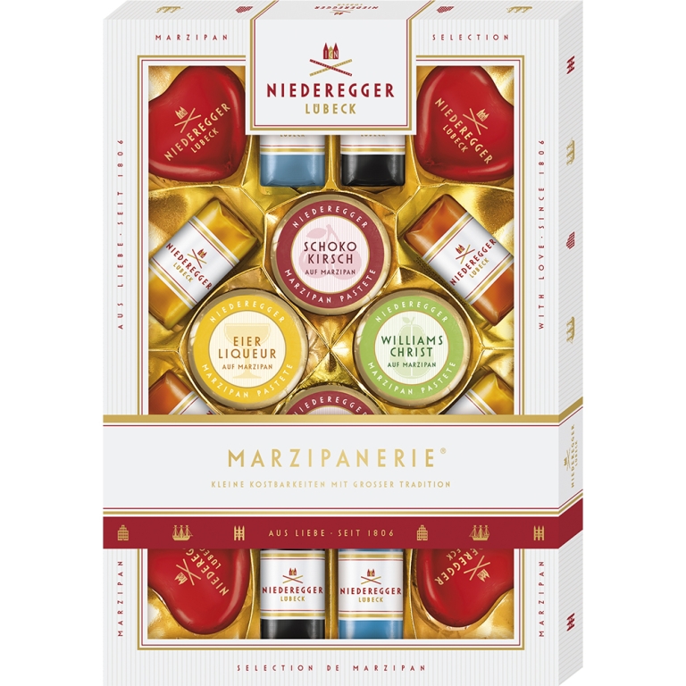 Niederegger - Marzipanerie Gesorteerd - 5 x 206 gram