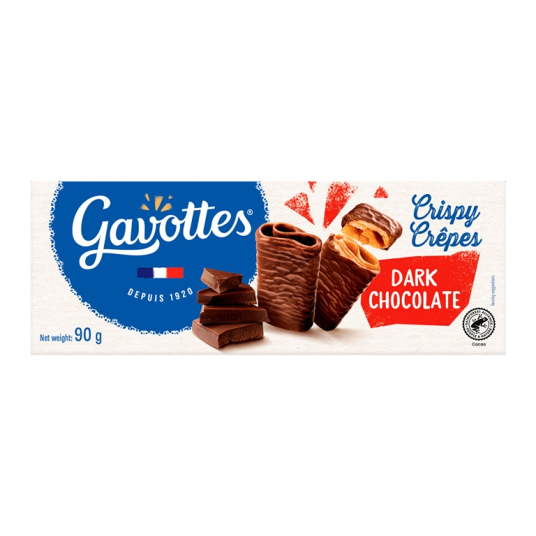 Gavottes - Crêpe Dentelle Pure Chocolade Doos - 18 x 90 gram