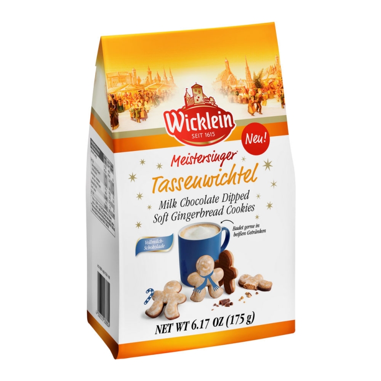 Wicklein - Gingerbread Man Melkchocolade - 25 x 175 gram