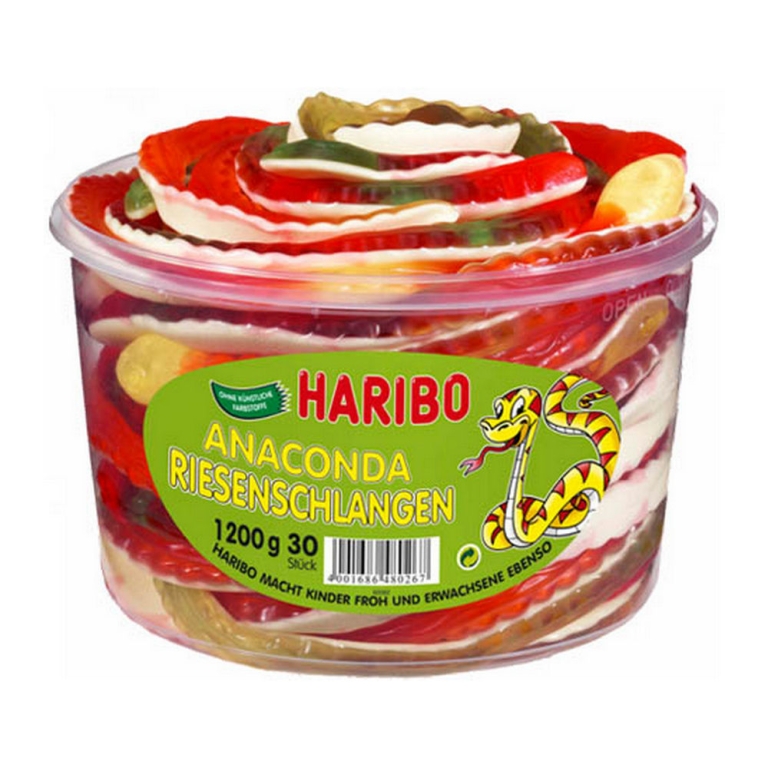 Haribo - Anaconda Giant Snakes - 30 pieces