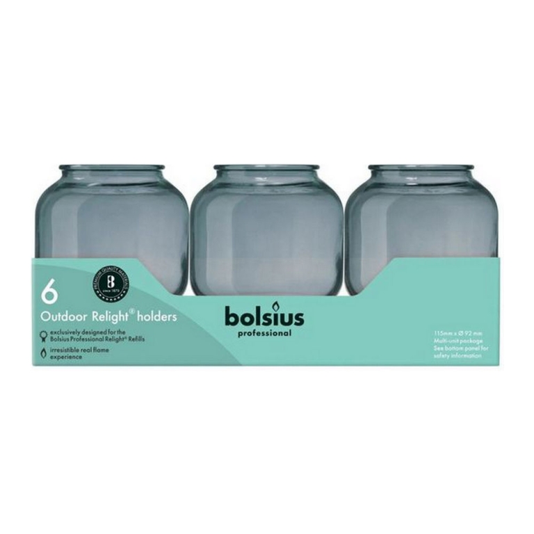 Bolsius - Relight Houder Sphere Grijs - 6x