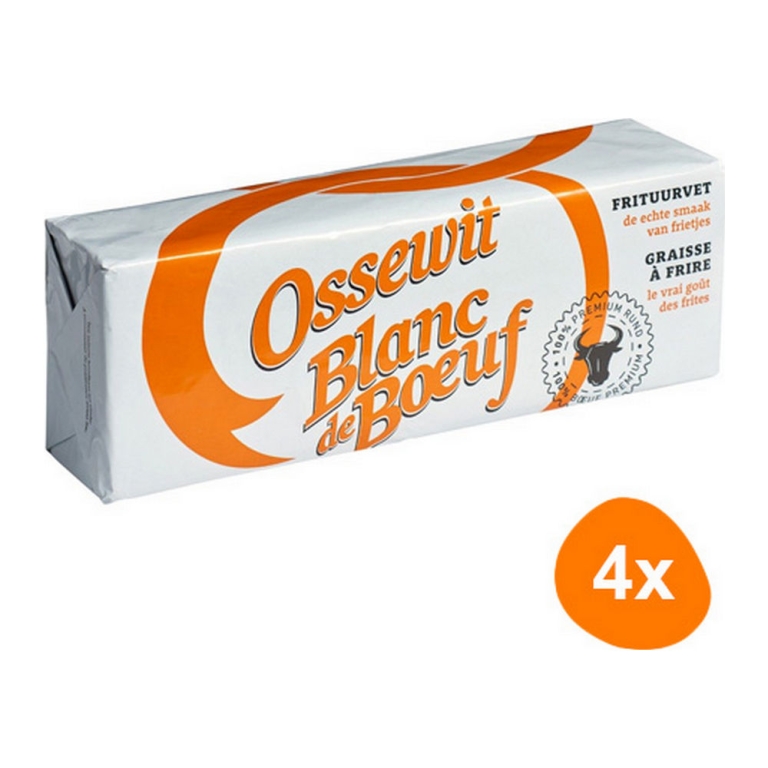 Ossewit - Frituurvet - 4x 2,5kg