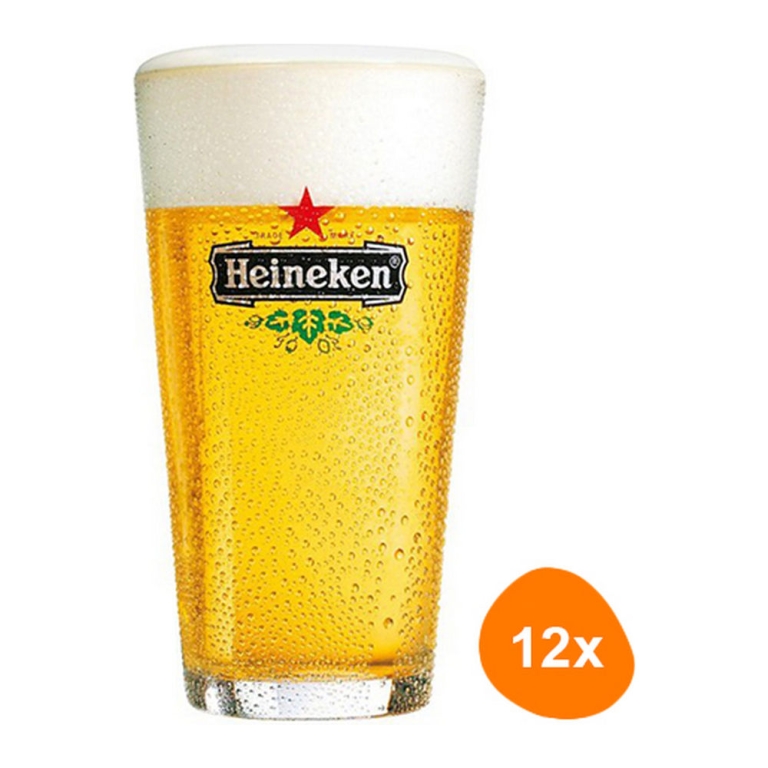 Heineken - Bierglas "Voerman" 250ml - 12 stuks