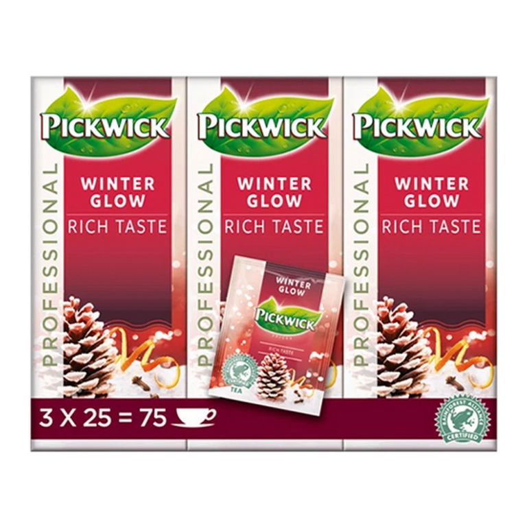 Pickwick - Professional Winterglow - 3x 25 zakjes