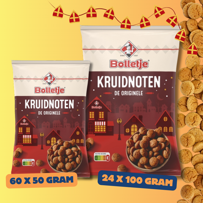 Bolletje Kruidnoten in alle formaten