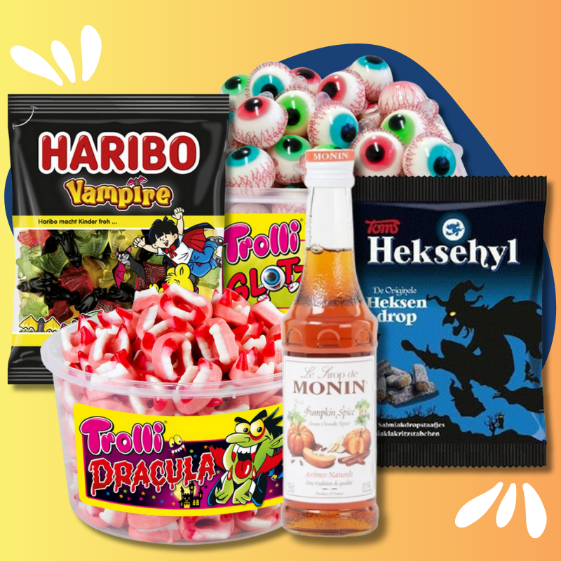 Halloween snoep waar je kippenvel van krijgt