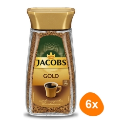 Jacobs - Gold Oploskoffie - 6x 200g