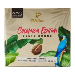 Tchibo - Beste Bohne Colombia Edition gemalen - 500g (2x 250g)