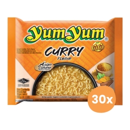 Yum Yum | Curry Noedels Zakje | 30 x 60 gram