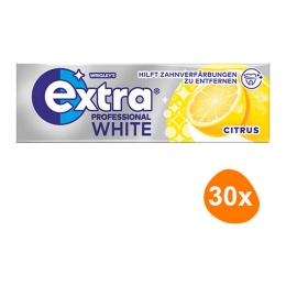 Wrigley's - Extra Professional White Citrus - 30x 10 stuks