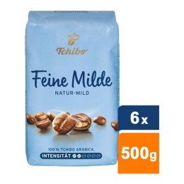 Tchibo - Feine Milde Bonen - 6x 500 g