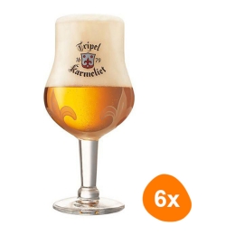 Karmeliet – Bierglas Tripel 330ml – 6 stuks