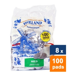 Holland - Koffiepads Mild - 8x 100 pads
