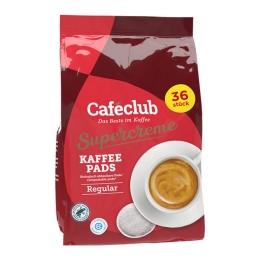 Caféclub - Supercreme Koffiepads Regular - 36 pads