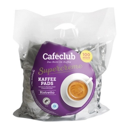 Caféclub - Supercreme Koffiepads Ristretto - 100 Pads