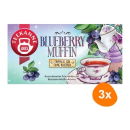 Teekanne - Blueberry Muffin Thee - 3x 18 zakjes