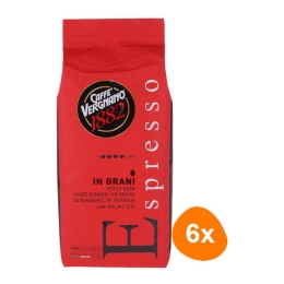 Caffè Vergnano 1882 - Espresso Bonen - 6x 1kg