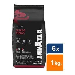 Lavazza - Expert Gusto Pieno Bonen - 6x 1 kg