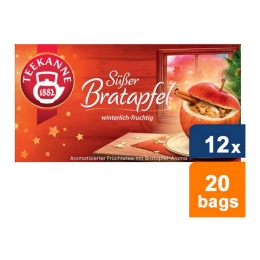 Teekanne - Süßer Bratapfel (Winterthee) - 12x 20 zakjes