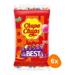 Chupa Chups - Lolly's The Best Of (Navulzak) - 6x 120 stuks