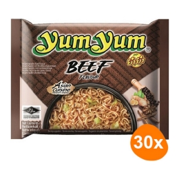 Yum Yum - Instant Noedels Rundvlees  - 30 zakjes