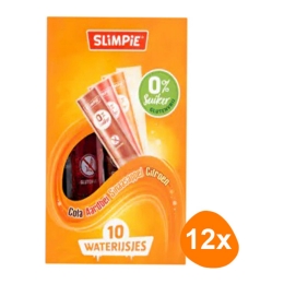Slimpie - Waterijsjes - 12x 10 stuks