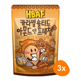 HBAF - Caramel Salted Almond & Pretzel - 3x 120g