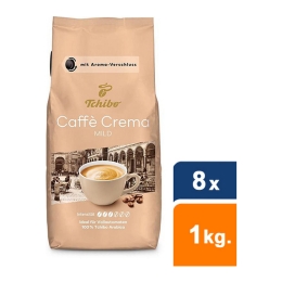 Tchibo - Caffè Crema Mild Bonen - 8x 1 kg