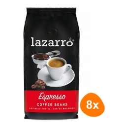 Lazarro - Espresso Bonen - 8x 1 kg
