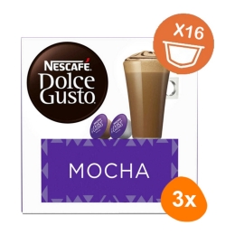 Dolce Gusto - Mocha - 3x 16 Capsules
